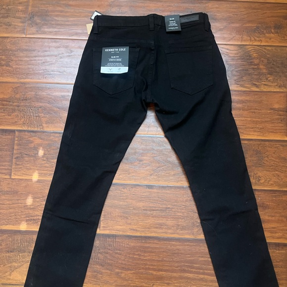 Kenneth Cole Men’s Slim Fit Black Jeans – Size 32x30 – NWT - Picture 4 of 4